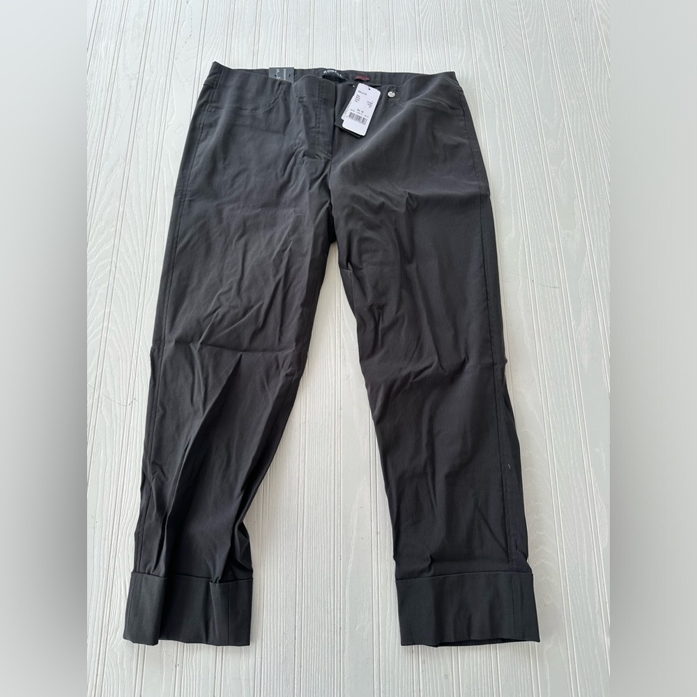 Robell Bella Elephant‎ gray 7/8 Trousers Size 16,18